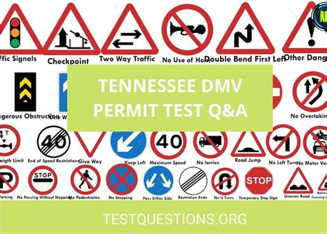 is the tn permit test hard|tennessee driving test questions.